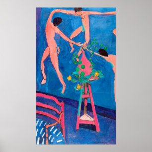 Nasturtium Flowers in the Atelier, Matisse Poster