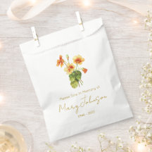 Nasturtium | Simple Seed packet Funeral