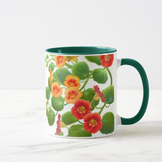 Nasturtium Vines Mug (Right)