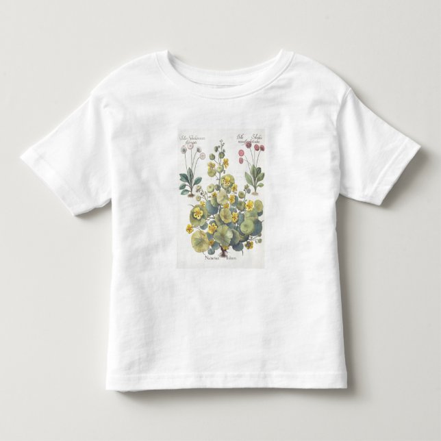 Nasturtiums and Daisies: 1.Nasturtium Indicum; 2.B Toddler T-shirt (Front)