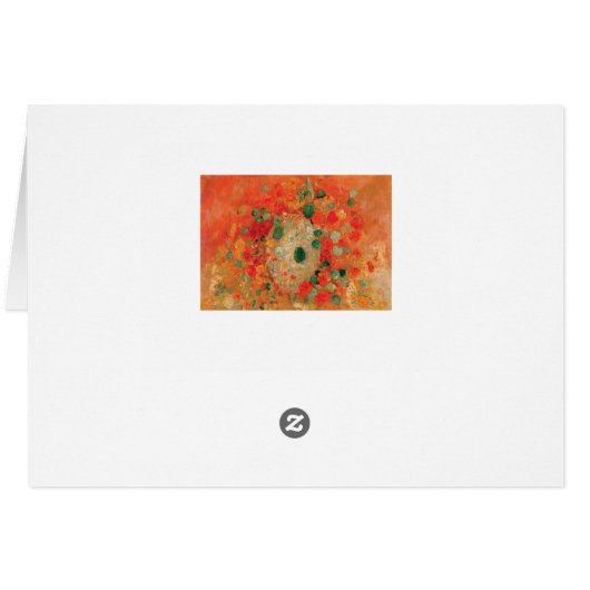 Nasturtiums by Odilon Redon (Back Horizontal)