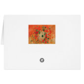 Nasturtiums by Odilon Redon Cards (Back Horizontal)