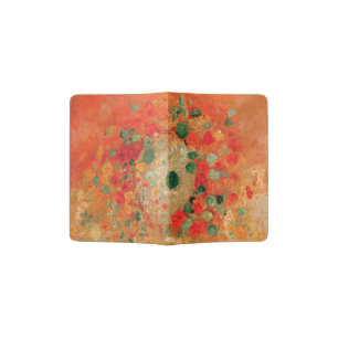 Nasturtiums by Odilon Redon Passport Holder
