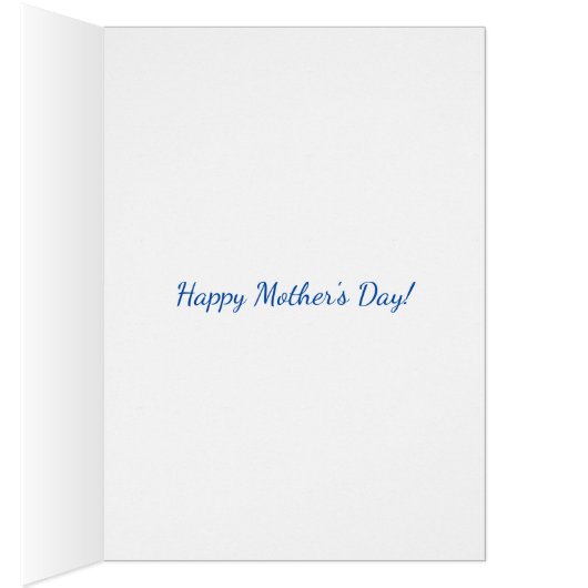 Nasturtiums Floral Granddaughter Mother's Day (Inside (Right))