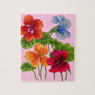 nasturtiums jigsaw puzzle
