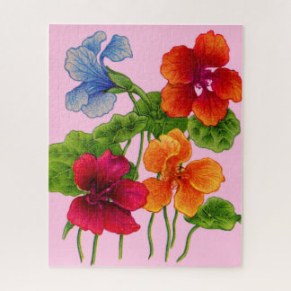 nasturtiums jigsaw puzzle