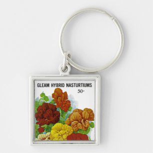 Nasturtiums Keychain
