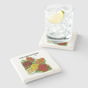 Nasturtsiums Stone Coaster