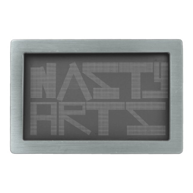 NASTY :: ARTS BELT BUCKLE (Front)