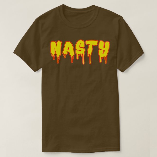Nasty Sarcasm T-Shirt (Design Front)