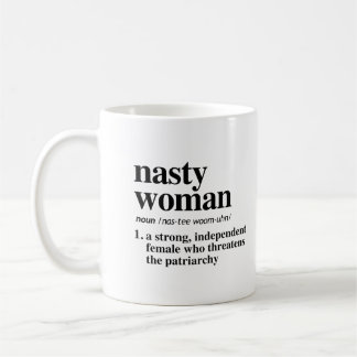 Nasty Woman Definition Coffee Mug