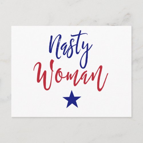 Nasty Woman Gifts Postcard