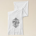 Nasty Woman Scarf<br><div class="desc">A great scarf to keep you warm or to tie around his neck. 😳</div>