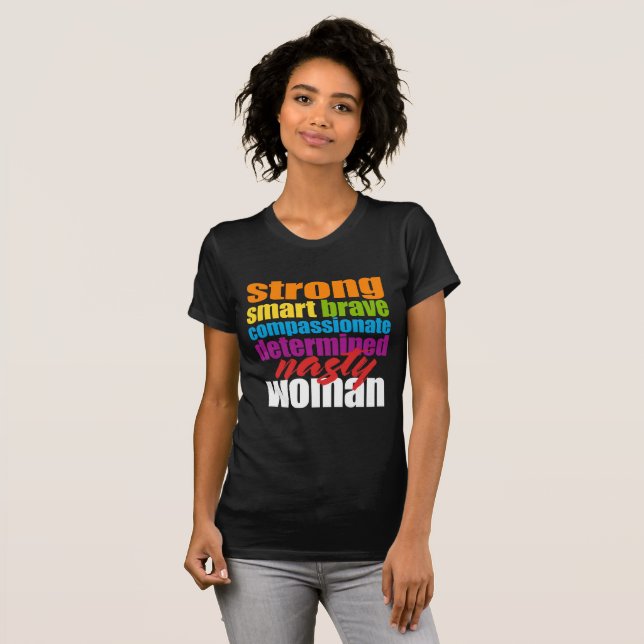 Nasty Woman t-shirt (Front Full)