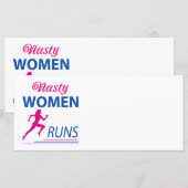 Nasty women runs (Front/Back)