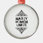 Nasty Women Unite Ornament at Zazzle