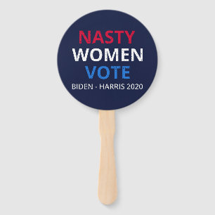Nasty Women Vote I Hand Fan