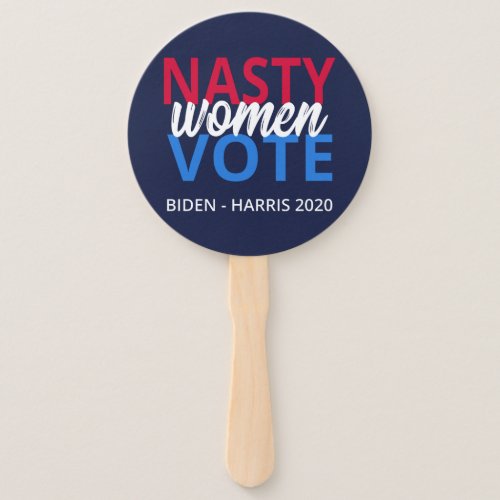 Nasty Women Vote II Hand Fan