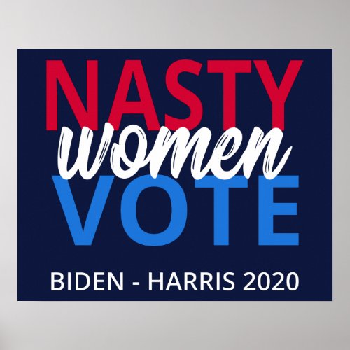 Nasty Women Vote II Poster