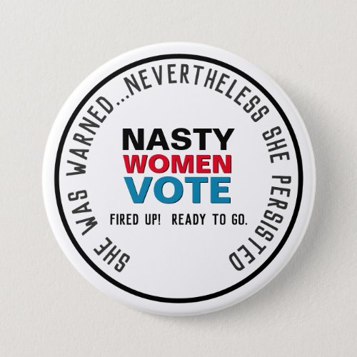 Nasty Women VOTE Persist Mod Button