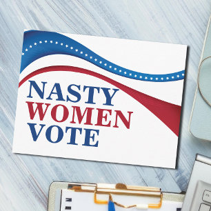 Nasty Women Vote Postcard