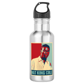 Nat King Cole Stainless Steel Water Bottle