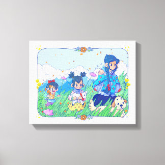 Natali Koromoto Canvas Print