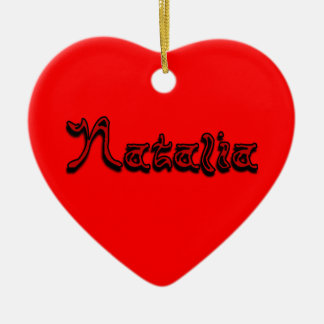 Natalia Ornament