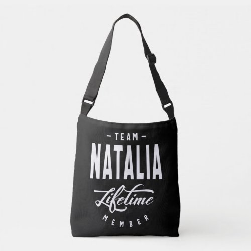 Natalia Personalized Name Birthday Gift Crossbody Bag