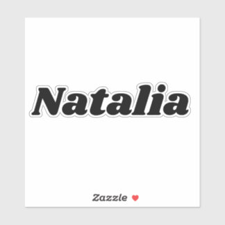 Natalia Sticker