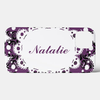 Natalie Elegant Damask Victorian Phone iPhone 13 Case