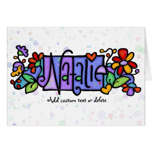 NATALIE hand_painted custom name