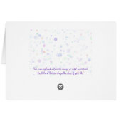 NATALIE hand-painted custom name Cards (Back Horizontal)