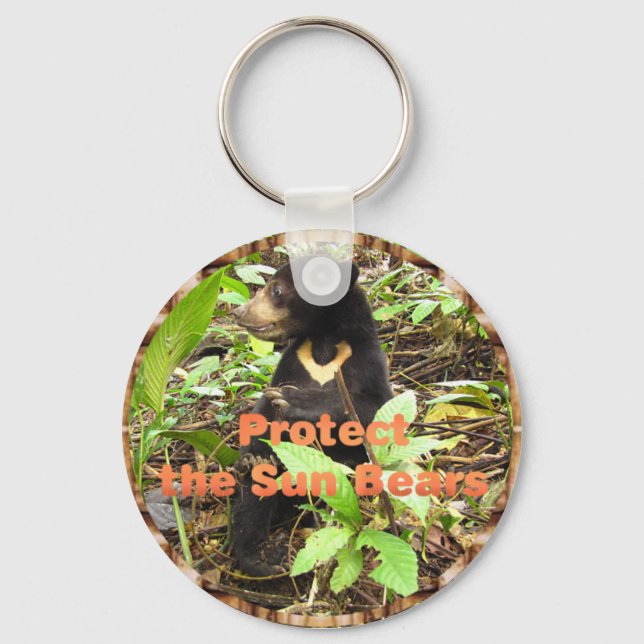 NATALIE SUN BEAR KEYCHAIN (Front)