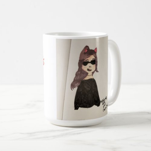 Natalies Art Girl Coffee Mug