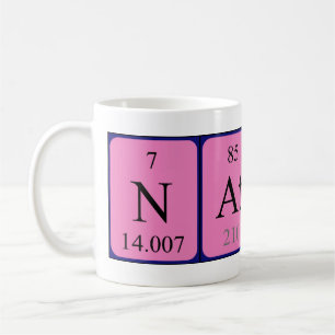 Nataly periodic table name mug