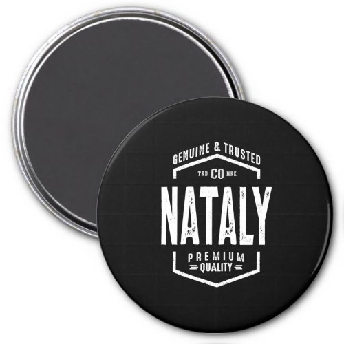 Nataly Personalized Name Birthday Gift Magnet