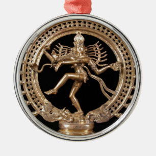 NATARAJ HINDU GOD METAL ORNAMENT