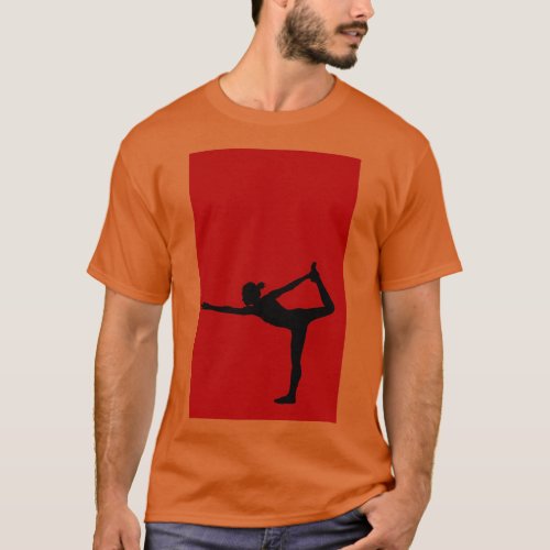 Natarajasana Lord Shiva Yoga Design T_Shirt