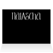 Natascha black Card (Inside Horizontal (Top))