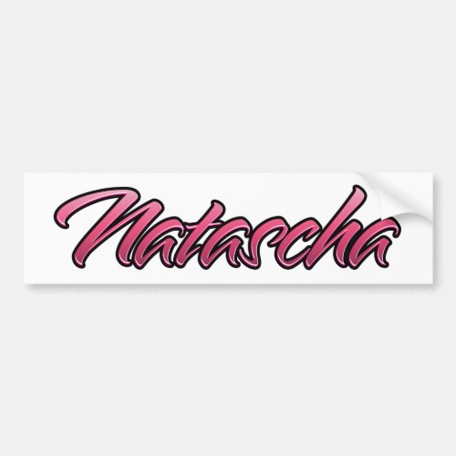 Natascha faded pink Aufkleber Sticker