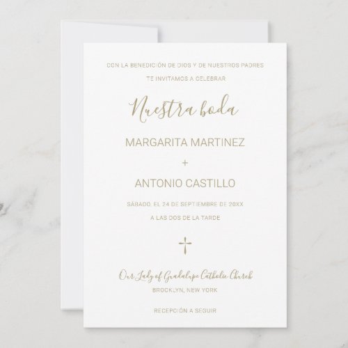 Natasha Nuestra Boda Gold All_in_One Wedding