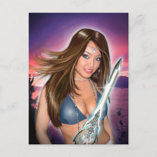 Natasha Portrait (Postcard) Postcard