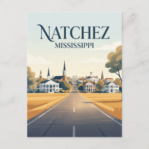 Natchez Mississippi Postcard