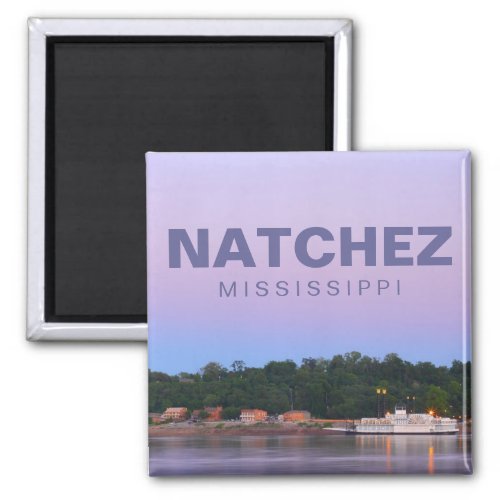 Natchez Mississippi souvenir vacation magnet