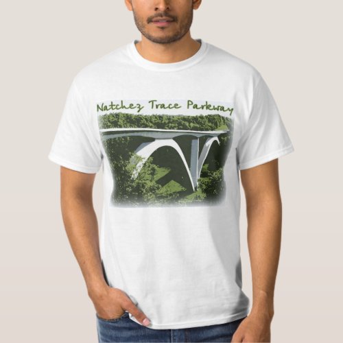 Natchez Trace Parkway Arch Bridge T_Shirt