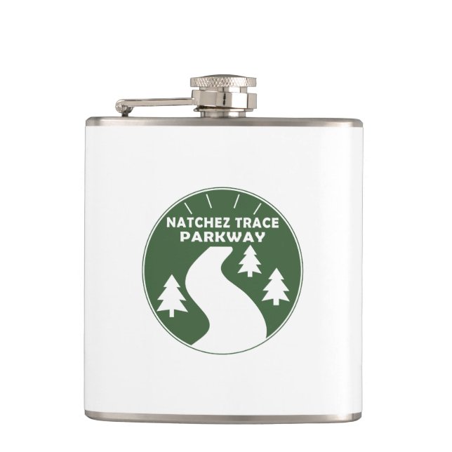 Natchez Trace Parkway Flask (Front)