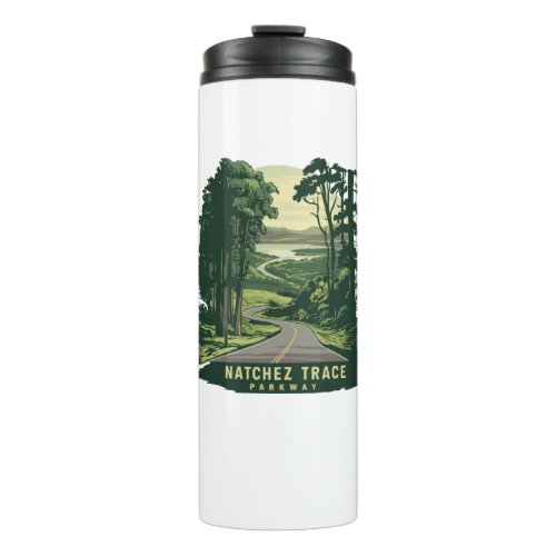 Natchez Trace Parkway Mississippi Forest Thermal Tumbler