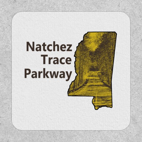 Natchez Trace Parkway Mississippi Map Patch