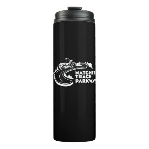 Natchez Trace Parkway Motorcycle Thermal Tumbler